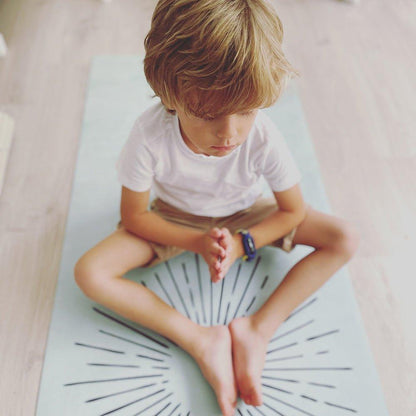 Tapis de Yoga écologique enfant Follow the Sun - Bloomy