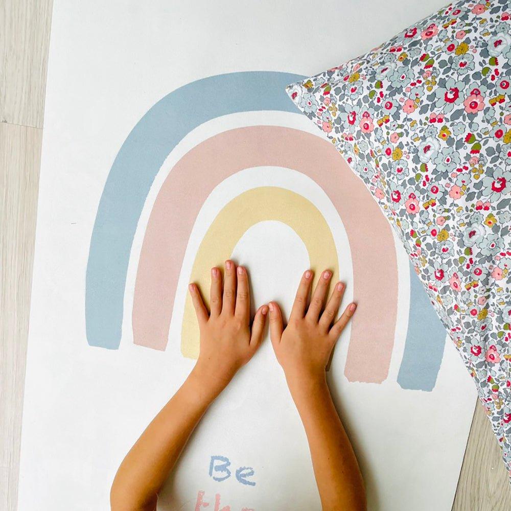 Tapis de Yoga enfant écologique Be the Rainbow - Bloomy