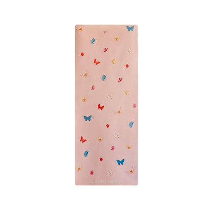 Tapis de Yoga enfant écologique Butterflies - Bloomy