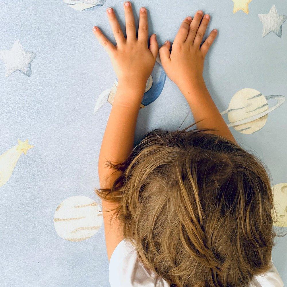 Tapis de Yoga enfant écologique Space Dream - Bloomy